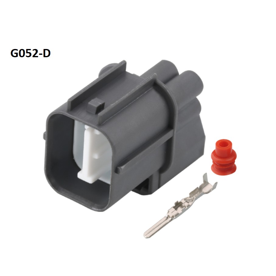 G052-Giắc cắm Công tắc đèn pha,  cảm biến oxy ô tô 4 lỗ