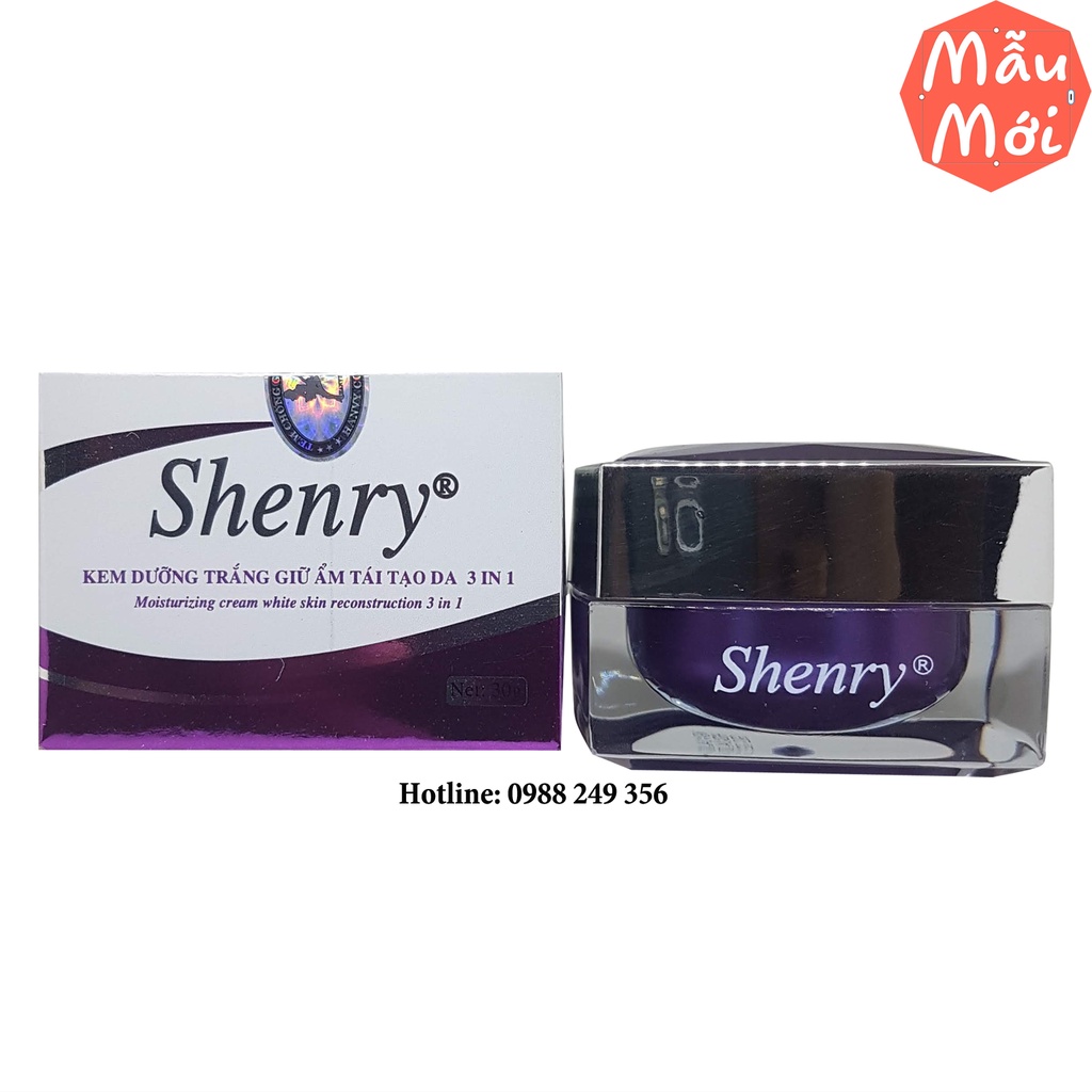 Kem SHENRY Dưỡng Trắng- Giữ Ẩm- Tái Tạo Da 3in1