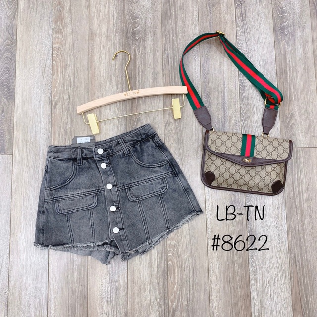 CHÂN VÁY BÒ KHUY VẠT LỆCH MS20090 | BigBuy360 - bigbuy360.vn