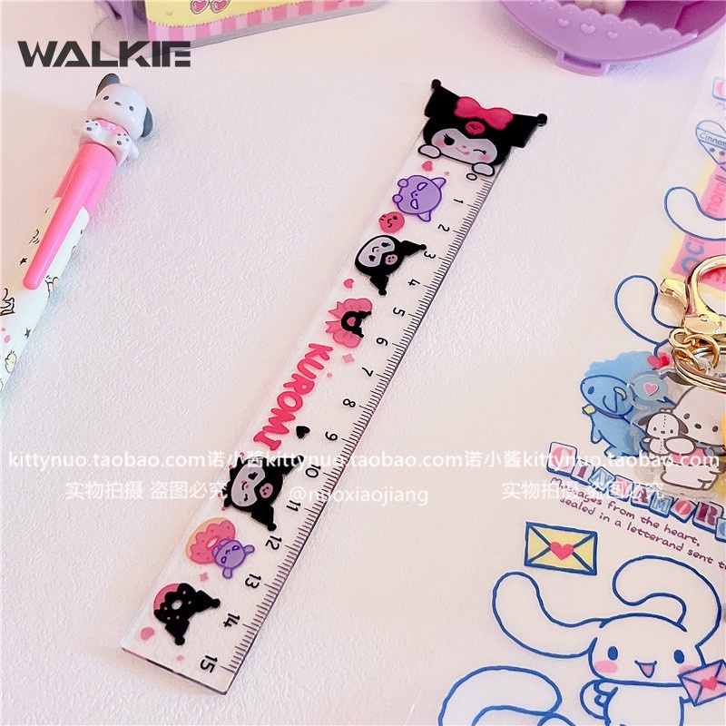 Thước Đo Hình Cinnamoroll My Melody Dễ Thương 15Cm