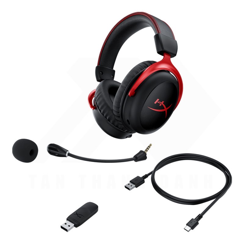Tai nghe Gaming Kingston HyperX Cloud II Wireless - Hàng Chính Hãng