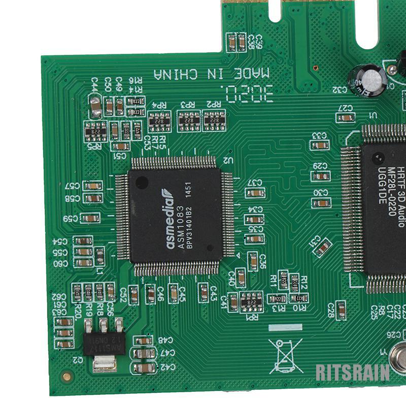 [COD]New PCI Express PCI-E 5.1 Ch 6 Channel Audio Digital Sound Card Support WIN7 | WebRaoVat - webraovat.net.vn