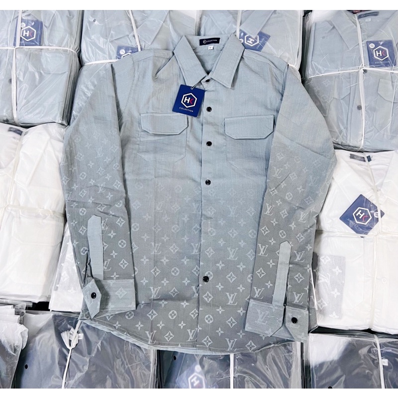 Sơ mi loang nam nhiều màu