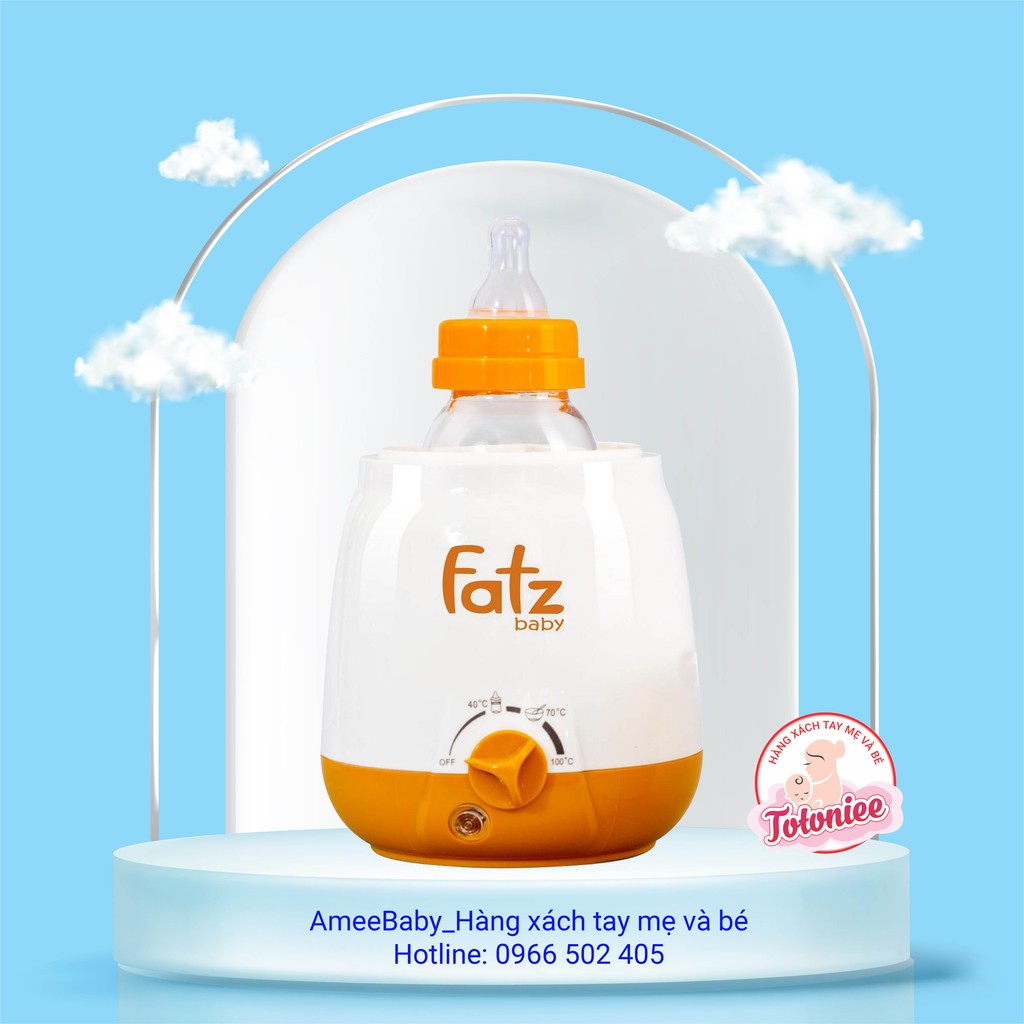 [BẢO HÀNH 1 NĂM] Máy hâm sữa 4 chức năng không BPA FatzBaby FB3002SL