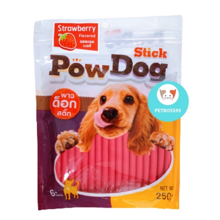 QUE DẺO POW DOG CHO CHÓ 250GR THÁI LAN - SNACK CHO CHÓ