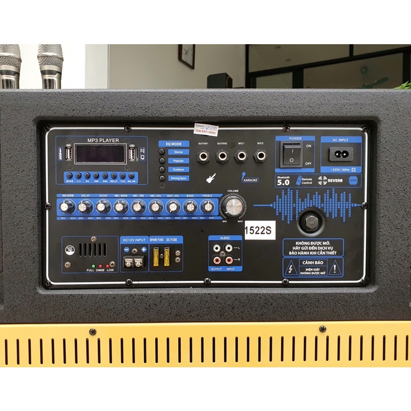 Loa kéo thế hệ mới KANWAY 1522S Bass 40 đôi công suất siêu khủng