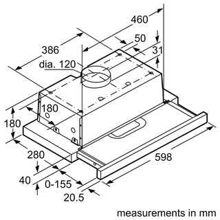 MÁY HÚT MÙI BOSCH DFT63AC50