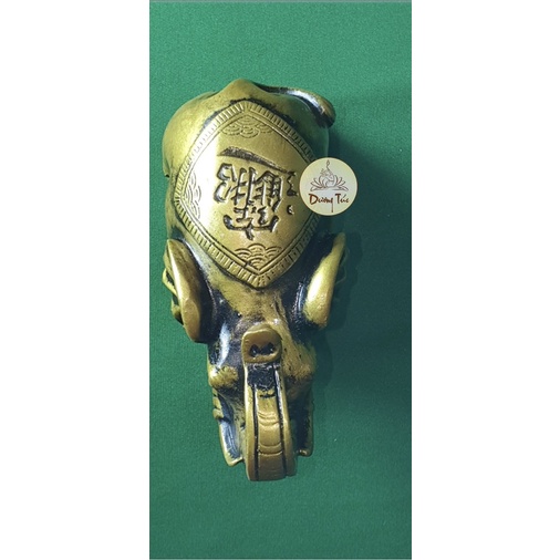 Tượng Voi Bằng Màu Đồng - Trang Trí Phong Thuỷ