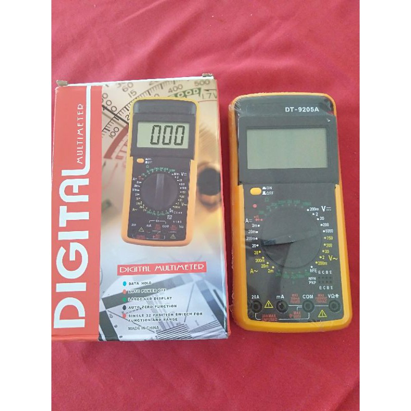 Đồng hồ vạn năng kỹ thuật số Dt - 9205A