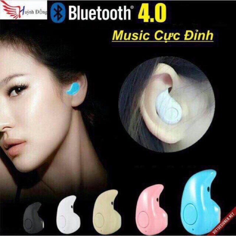 Tai nghe Bluetooth S530 V4.1 Ear-Pod Nhét tai Siêu Nhỏ Có Nghe Nhạc