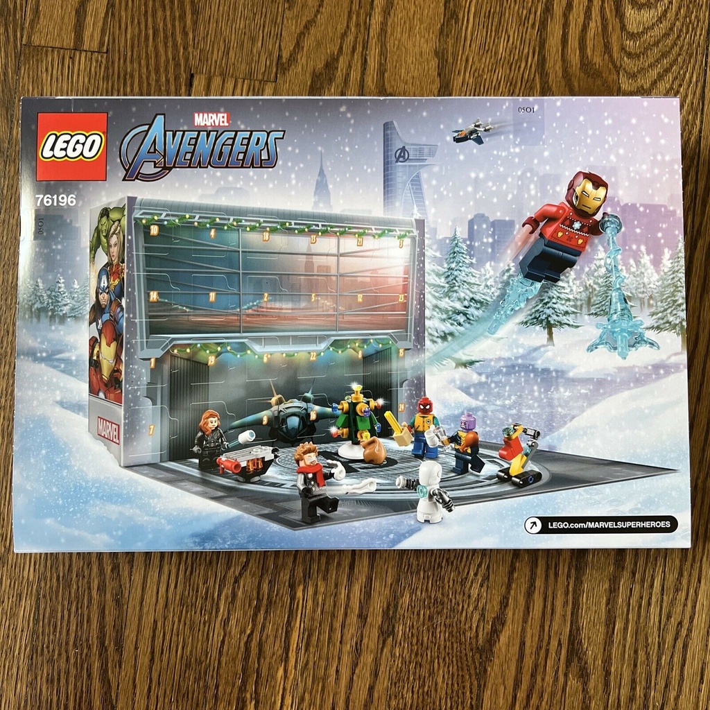 76196 Đồ chơi lắp ráp Iego Marvel Super Heroes The Avengers Advent Calendar - Siêu anh hùng, cho dịp nghỉ lễ