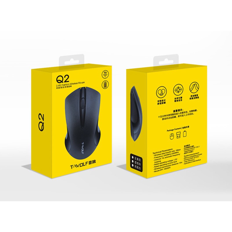 chuột ko dây T-WOLF Q2