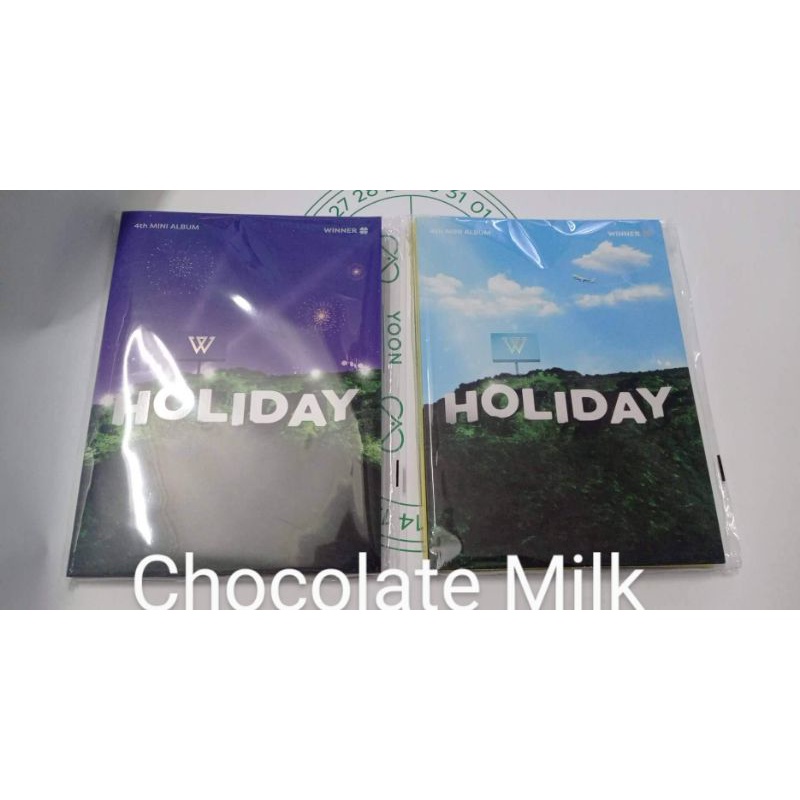 Ảnh nhóm Winner - Holiday nguyên seal