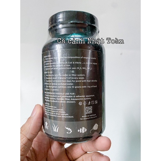 MEN VI SINH WAWIZ VEO SLIVER 150G XỬ LÝ NƯỚC HỒ CÁ