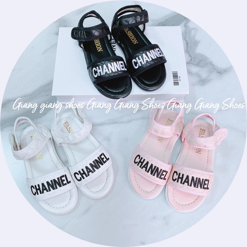 Sandal - quai hậu bé gái đế kếp chống trơn