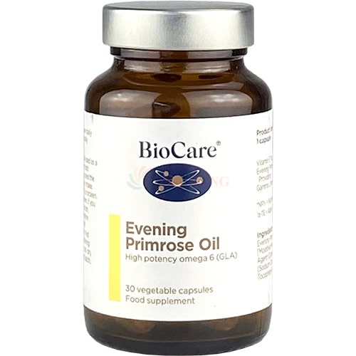 Viên uống BioCare Evening Primrose Oil tinh dầu hoa anh thảo hỗ trợ làm đẹp da