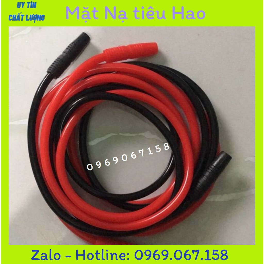 Bộ 2 dây thay thế trong máy 5in1, máy hút mụn, máy spa màu đỏ đen