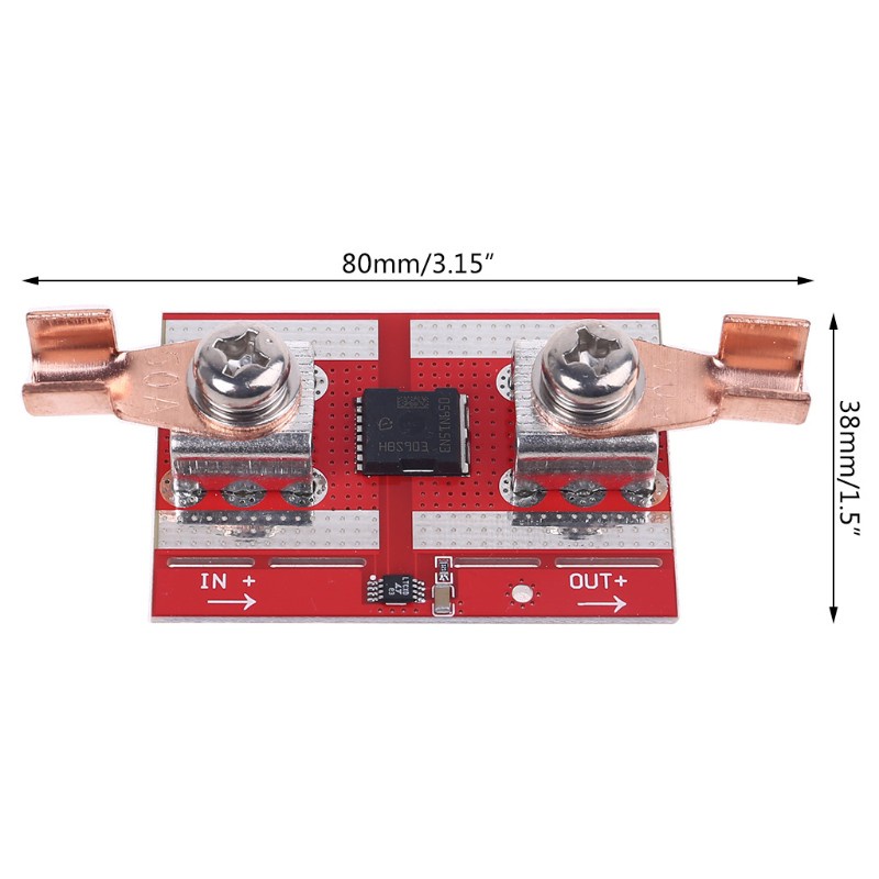 R* High Power Solar Panel Battery Charge 50A Positive High Voltage Ideal Diode Controller Anti Reverse Irrigation Protection