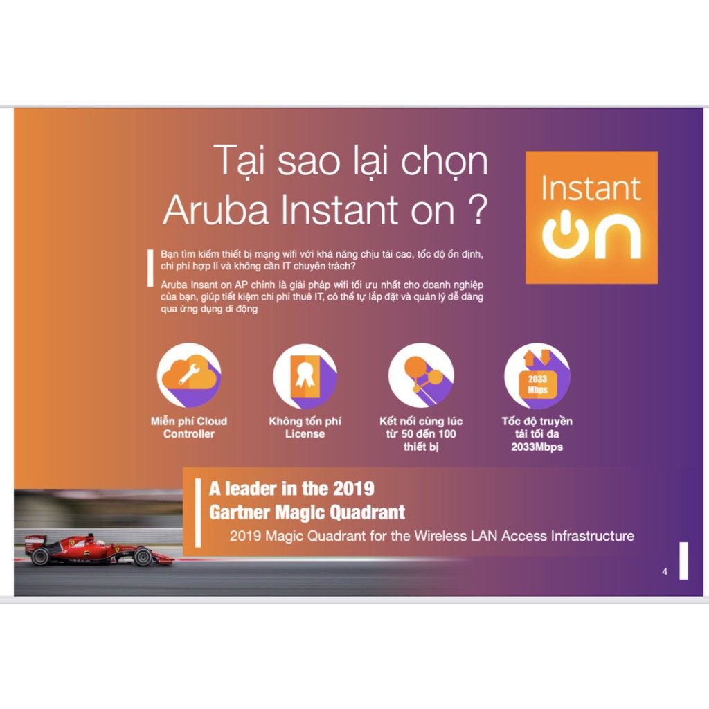 AP11D (R2X16A) - Thiết bị phát sóng không dây (Wifi) Aruba Instant On indoor