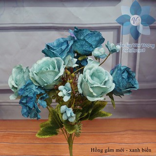 Hoa Lụa Để Bàn 🌺FREESHIP🌺 Hoa Giả Trang Trí