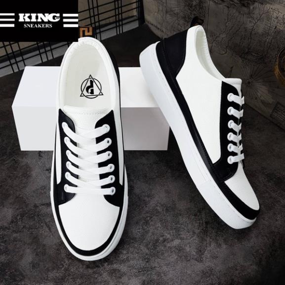 ❤️ Giày Sneaker Nam thể thao màu trắng cổ cao cho học sinh phong cách Hàn Quốc 2021 - KHO GIÀY (KG23)