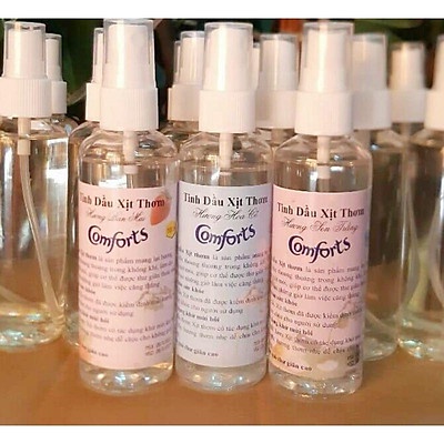 Tinh dầu xịt thơm COMFORT 100ml khử mùi toàn thân xịt thơm quần áo nước hoa lưu hương lâu hương thơm quyến rũ