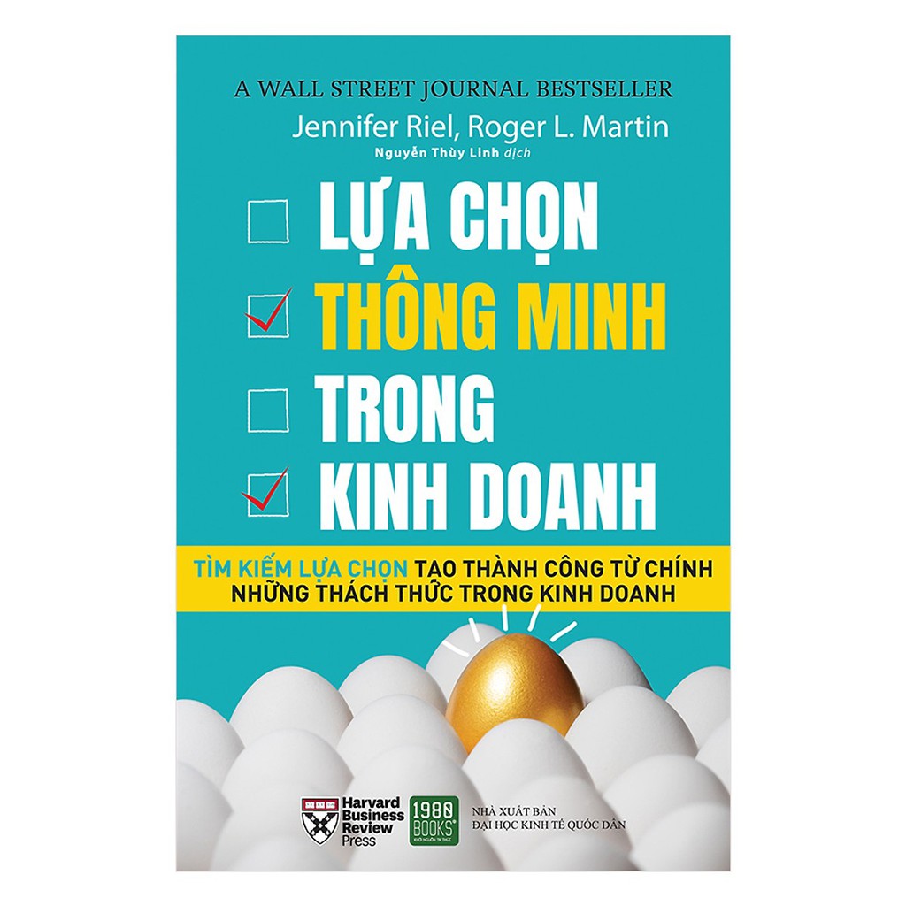 Sách - Lựa Chọn Thông Minh Trong Kinh Doanh