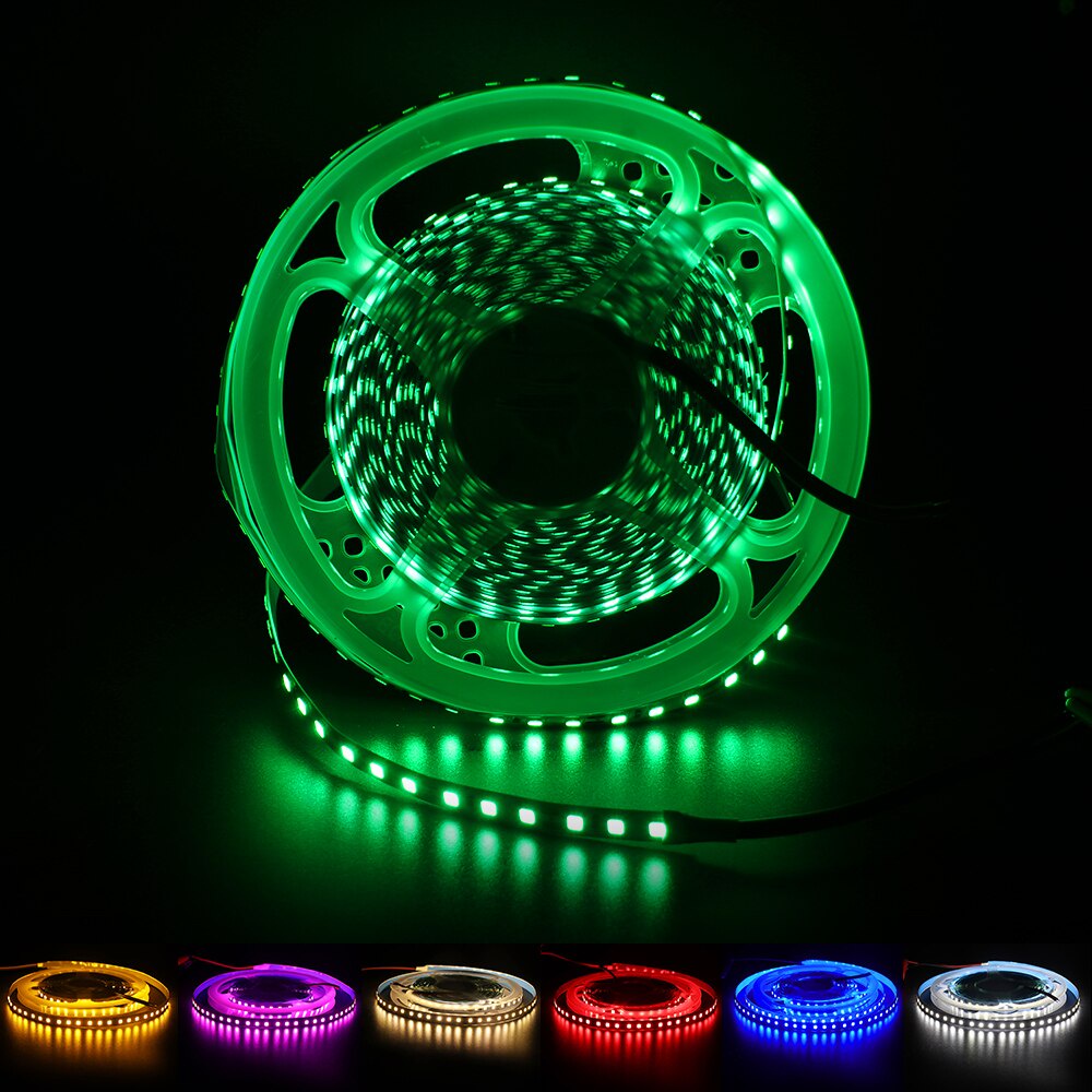 Dây Đèn LED 5m 12V 60 Bóng 2835 Ánh Sáng Trắng Ấm / Lạnh Trang Trí Nhà Cửa