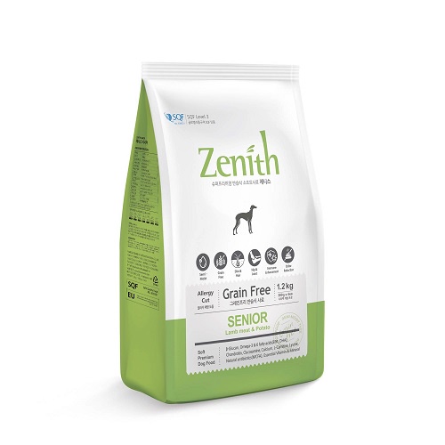 Thức ăn hạt mềm dành cho chó Zenith Senior 1.2kg