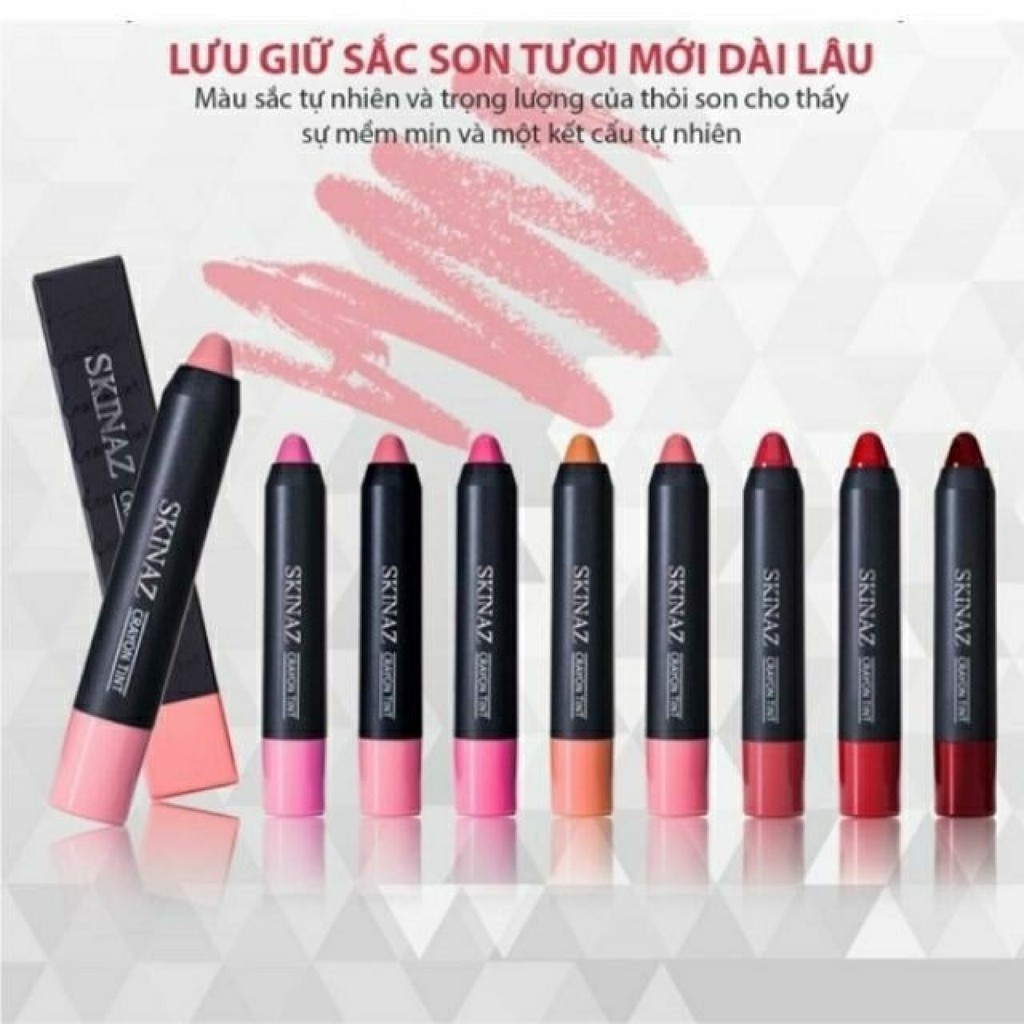 Son Môi Bút Chì Skinaz Crayon Tint Cao Cấp Hàn Quốc 🐝🐝Uy tín+ Chính Hãng +Date Mới | WebRaoVat - webraovat.net.vn