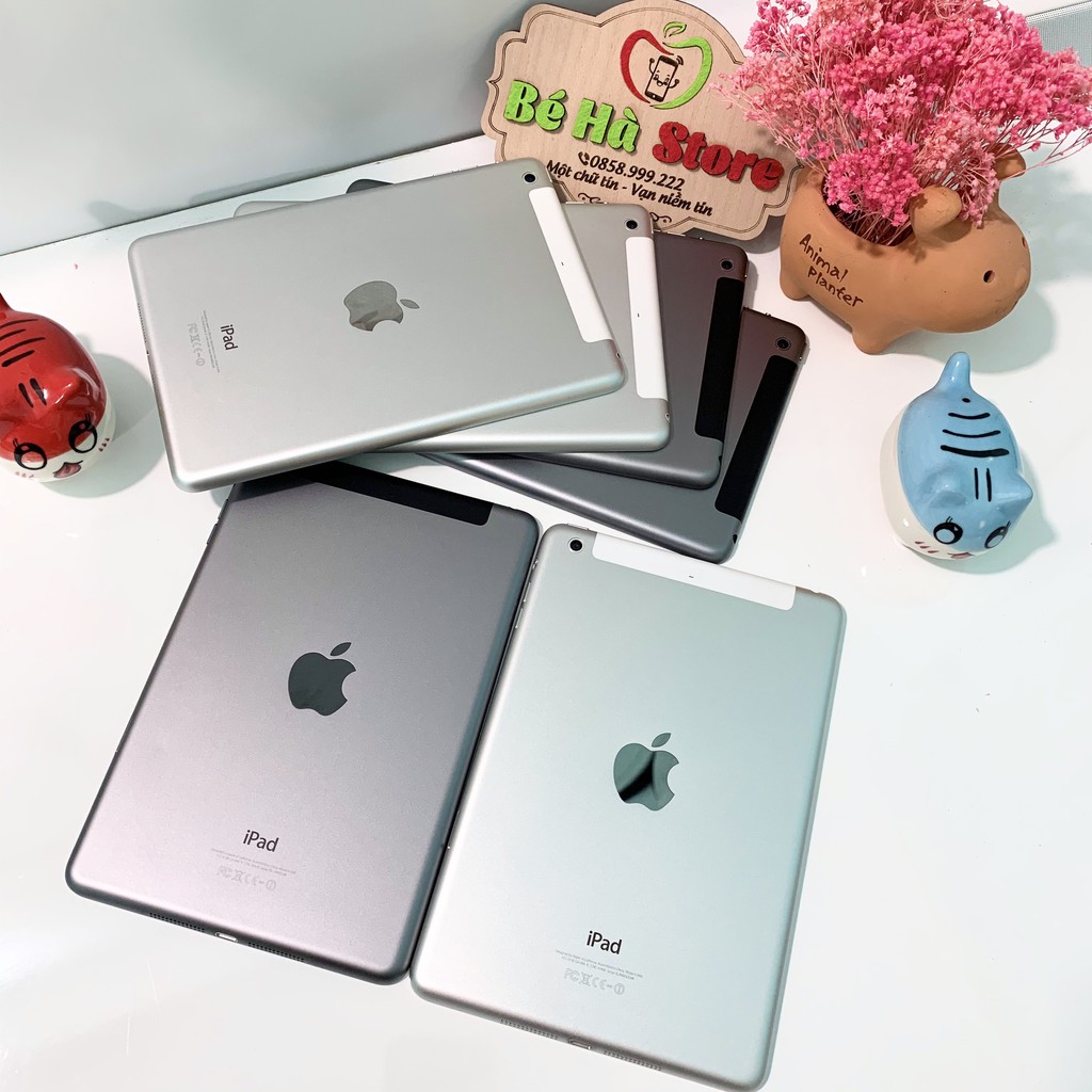 Máy Tính Bảng iPad Mini 2 - 16/ 32/ 64/ 128Gb (4G + Wifi) - Zin Đẹp 99% - Full Phụ Kiện