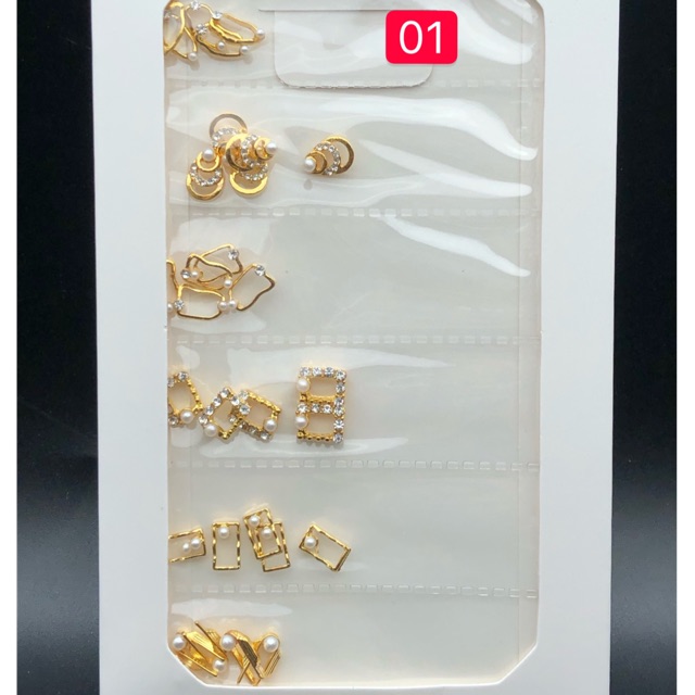 phụ kiện đá trang trí móng hot mới