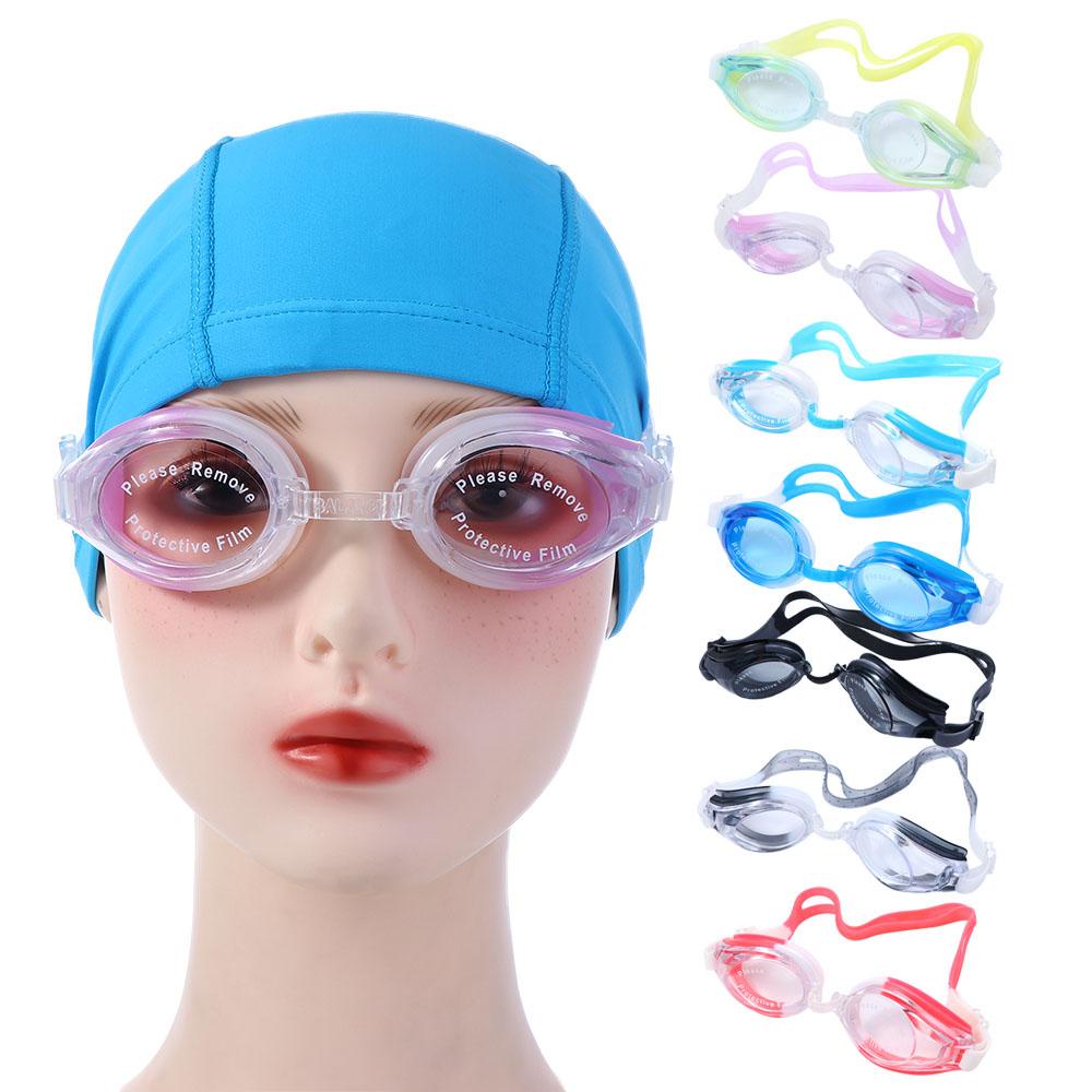 1 Kính Bơi Bằng Silicone Chống Sương Mù Thoải Mái Cho Người Lớn Và Trẻ Em