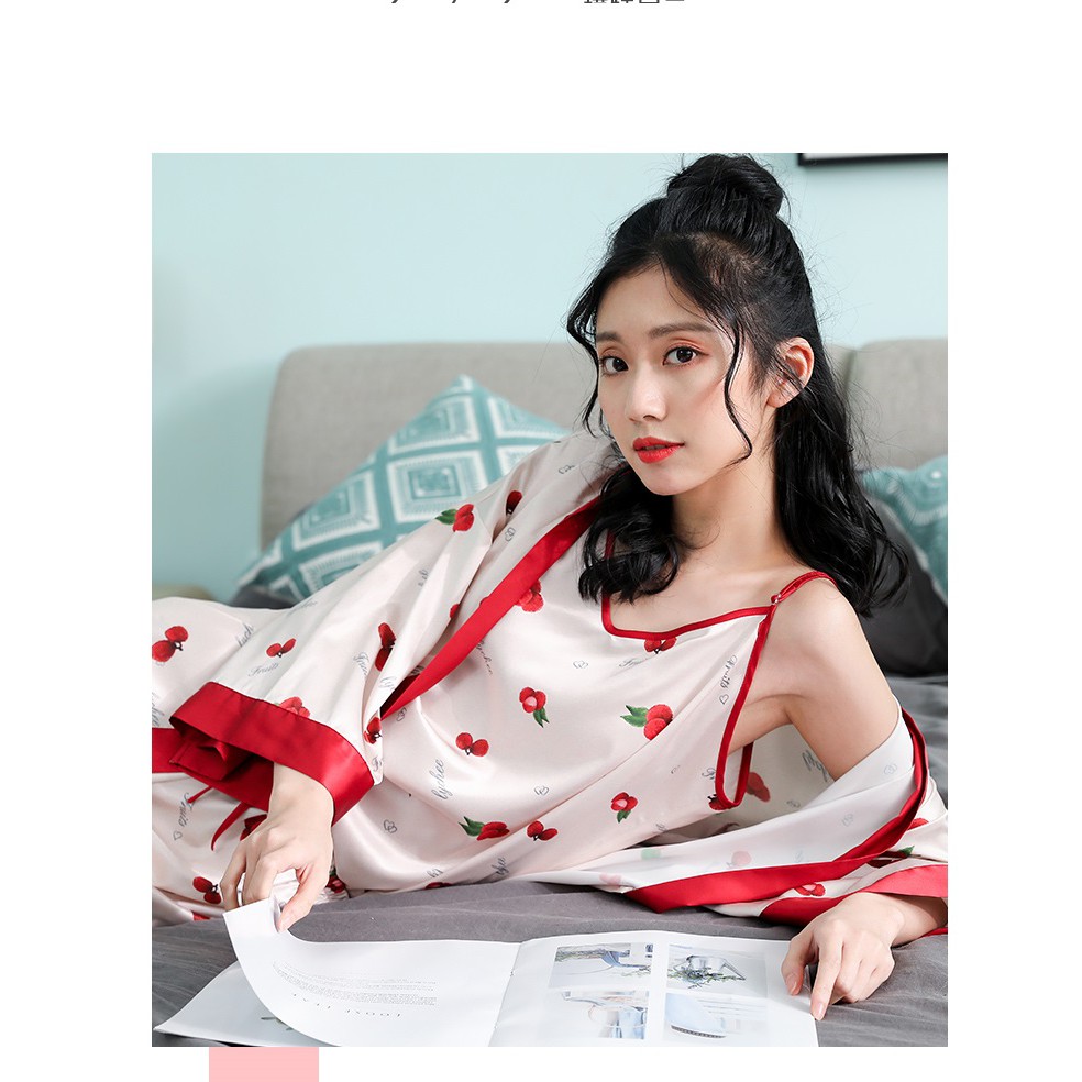 [Tặng kèm bịt mắt] Sét choàng và bộ đùi trái vải Nội Y Đẹp | BigBuy360 - bigbuy360.vn