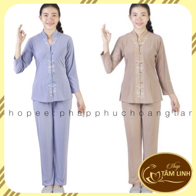 Áo Lam Đi Chùa # THUN CỔ TÀU LẮC SEN GIÁ RẺ VÔ ĐỊCH