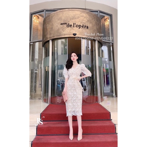 Đầm ren thiết kế