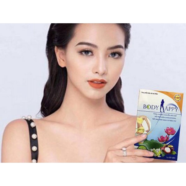 Body Happy, hỗ trợ giảm cân, giảm nguy cơ béo phì (hộp 30 viên) hàng chính hãng.