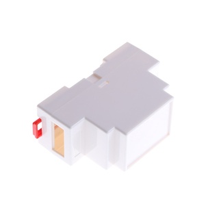 ECVN 88*37*59mm Plastic Electronics Box Project Case DIN Rail Junction Box
