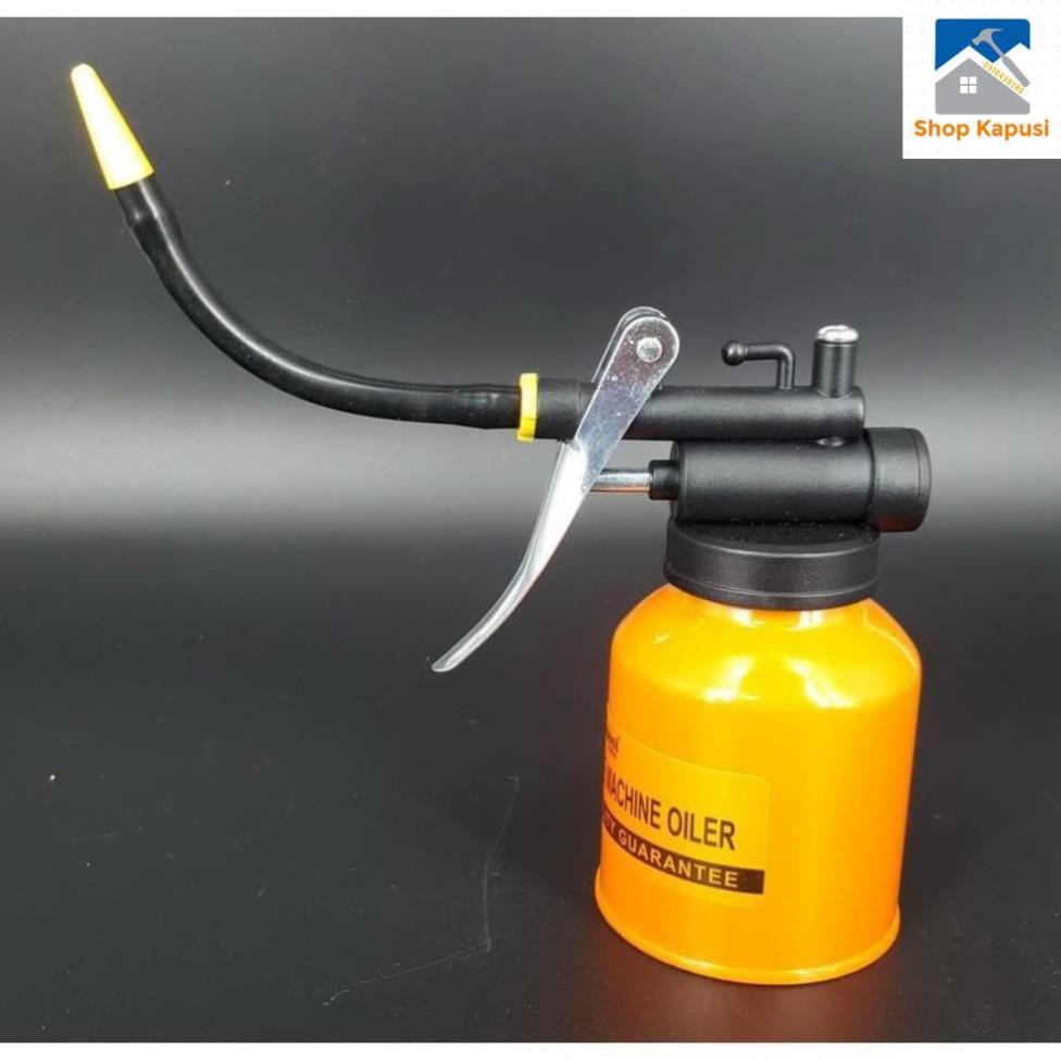 Bình châm nhớt kim loại cho máy móc cơ khí, ống nhựa dẻo Kapusi K1051 200ml (Vịt dầu kim loại) (Cơ khí thông minh)