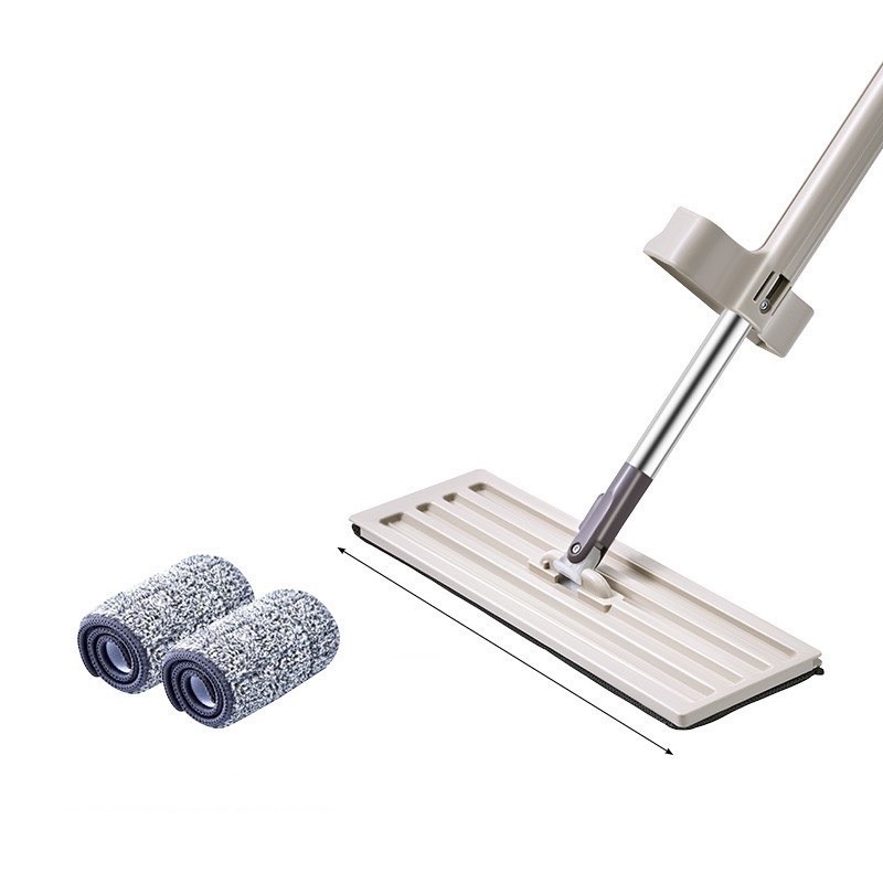 Cây Lau Nhà Tự Vắt Thông Minh Xoay 360 độ Tiện Dụng - Tặng Bông Lau