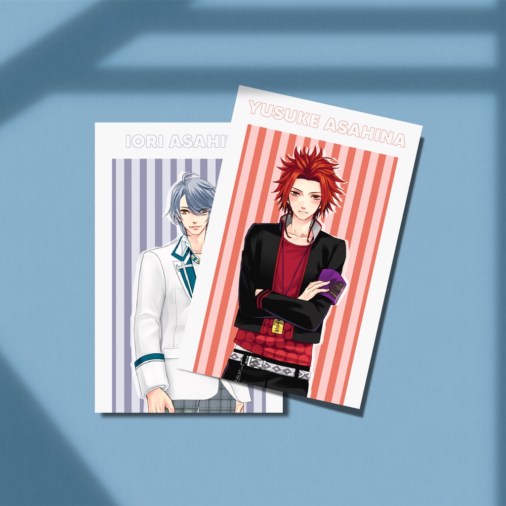 [ PHOTOCARD ] Thẻ Card Bo Góc Anime Brothers Conflict Vol. I - Giấy Bìa Cứng - Có Màng Cán