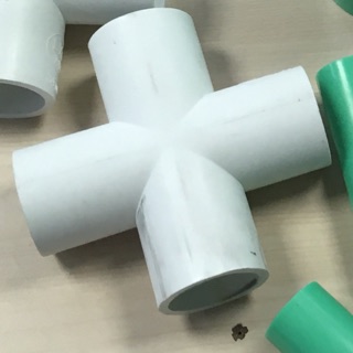 Chữ thập uPVC 34