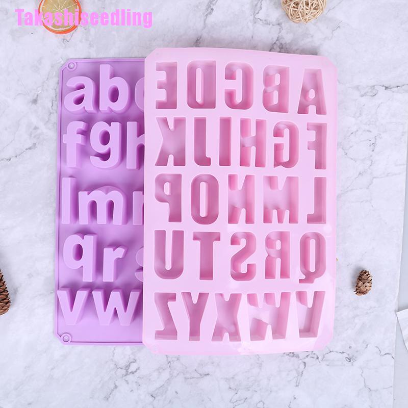 Khuôn Làm Bánh Chất Liệu Silicone Hình Chữ Cái Tiếng Anh