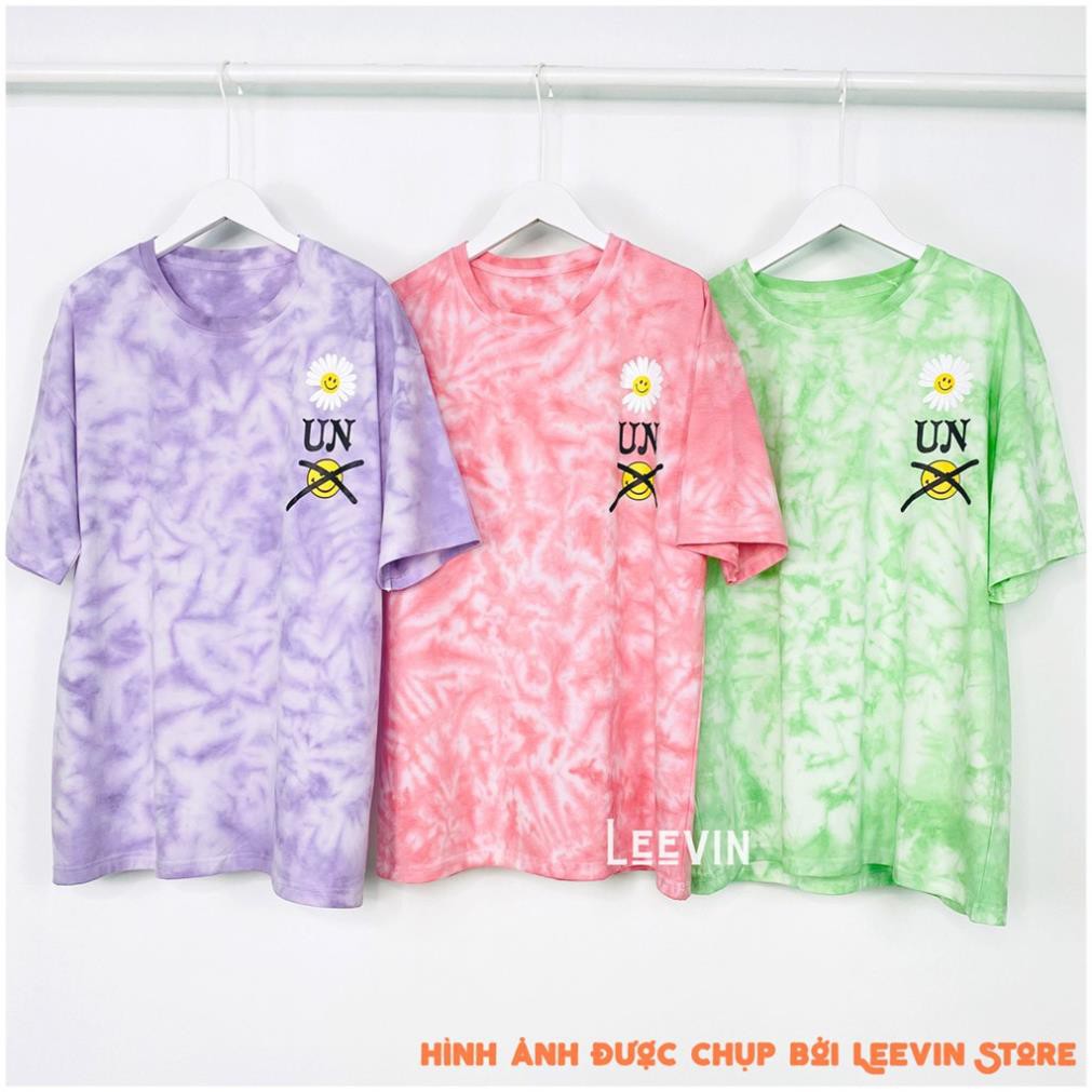 Áo thun Loang màu UNISEX Nam Nữ GOOD FOR LIFE FREESIZE - Áo phông tay lỡ Oversize - Leevin Store  ཾ ་