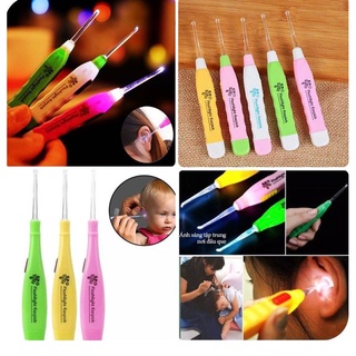 Đèn lấy ráy tai - ngoáy tai có đèn cho bé - dụng cụ lấy ráy tai có đèn LED giá rẻ