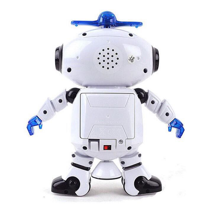 [Rẻ Nhất] Robot Biết Nhảy Và Hát Xoay 360 Độ US04019