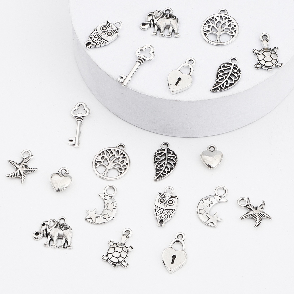 Mặt Dây Chuyền Hợp Kim Nhiều Kiểu Dáng Thời Trang DIY