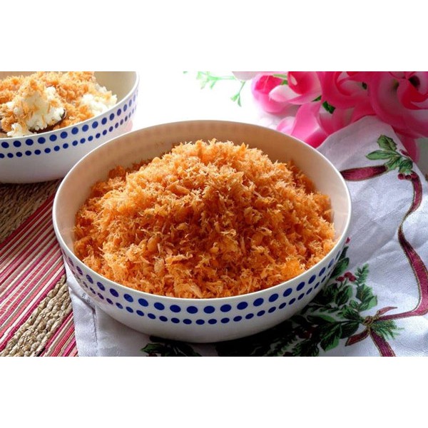 Mực rim me / Mực ngào đường / Chà bông cá hồi / Tép sấy giòn / Cá mai sấy giòn / Cá chỉ vàng cháy tỏi Choice L 90g/ 100g