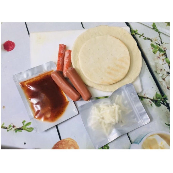 Đế bánh Pizza + Nguyên liệu làm bánh đủ size