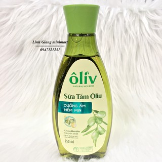 Sữa tắm Oliu Oliv Sữa tắm dưỡng ẩm 250ml